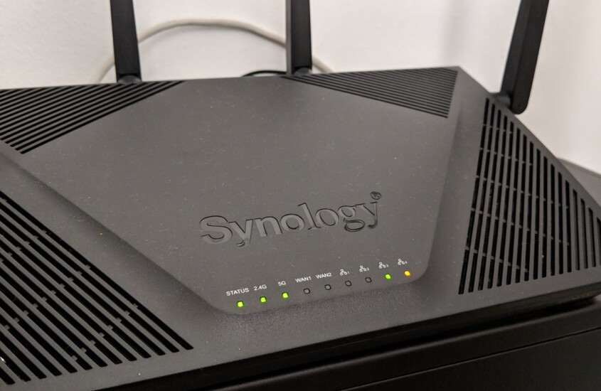Vlastnosti routeru Synology RT2600ac